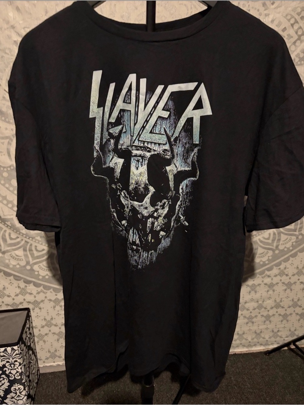 Slayer Heavy Metal Graphic Tee Shirt Black | XL | Gildan Softstyle 🎸